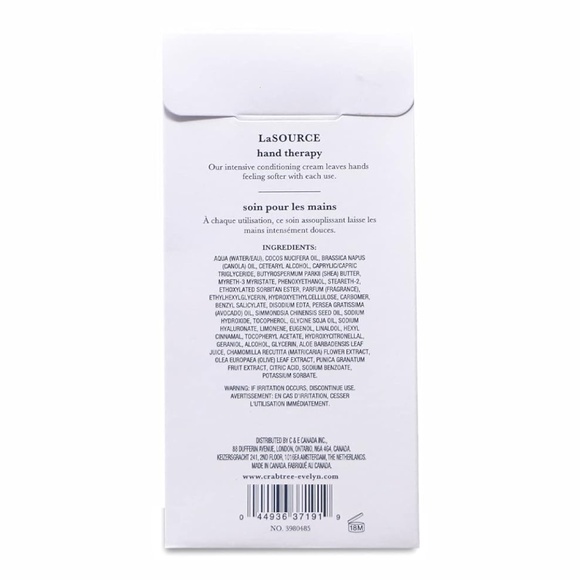 Crabtree & Evelyn La Source Hand Therapy 3.5 oz - Picture 2 of 3